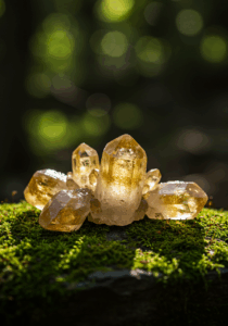 Rough Citrine quartz silicate trigonal for solar plexus, fire, Aries, Leo and Libra.